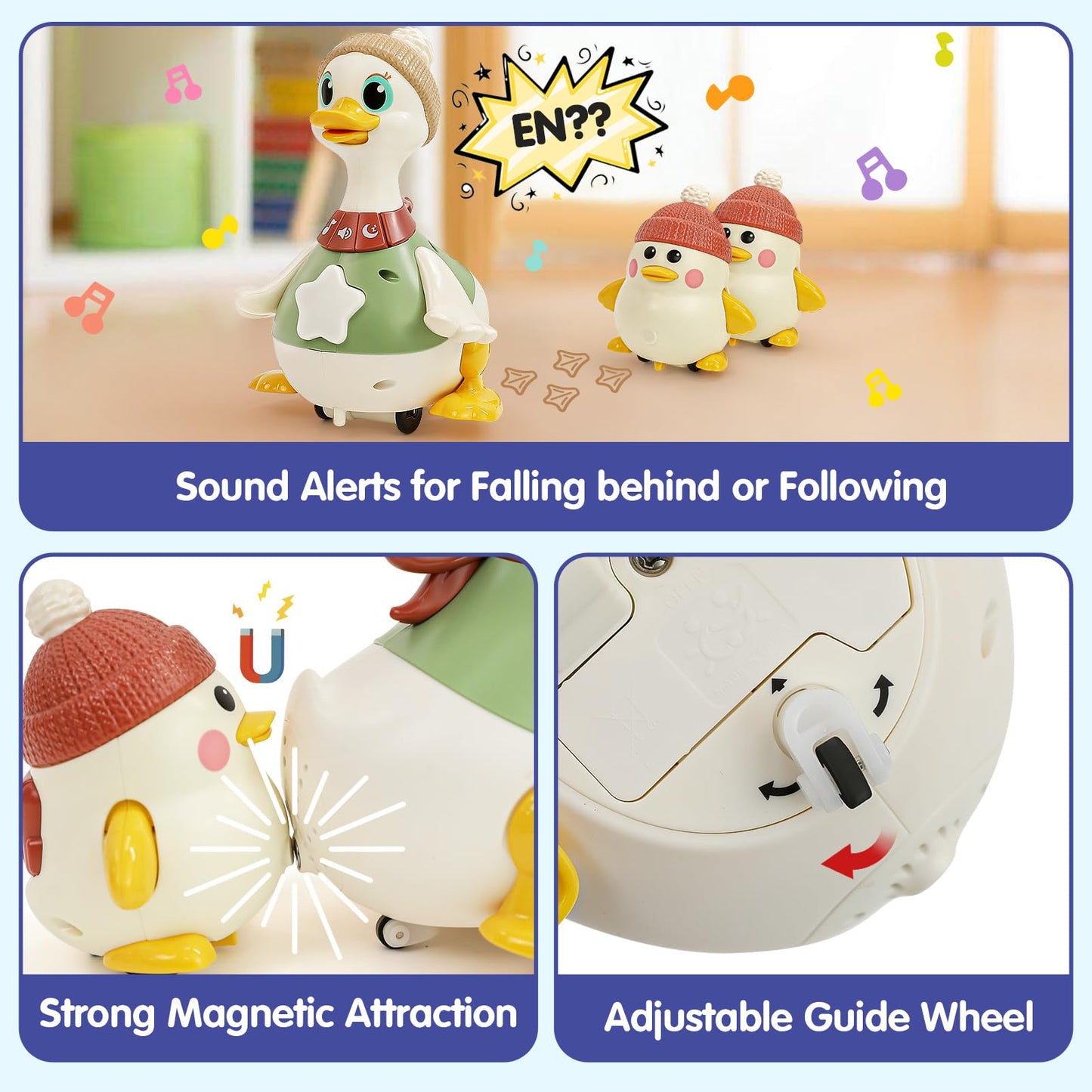 Baby Toys Gifts for 1 Year Old Boys and Girls Baby Duck Dancing Toys 6 to 12 Months Early Musical Singing Toy Learning Crawling Gift Toddlers Easter Present for Babies