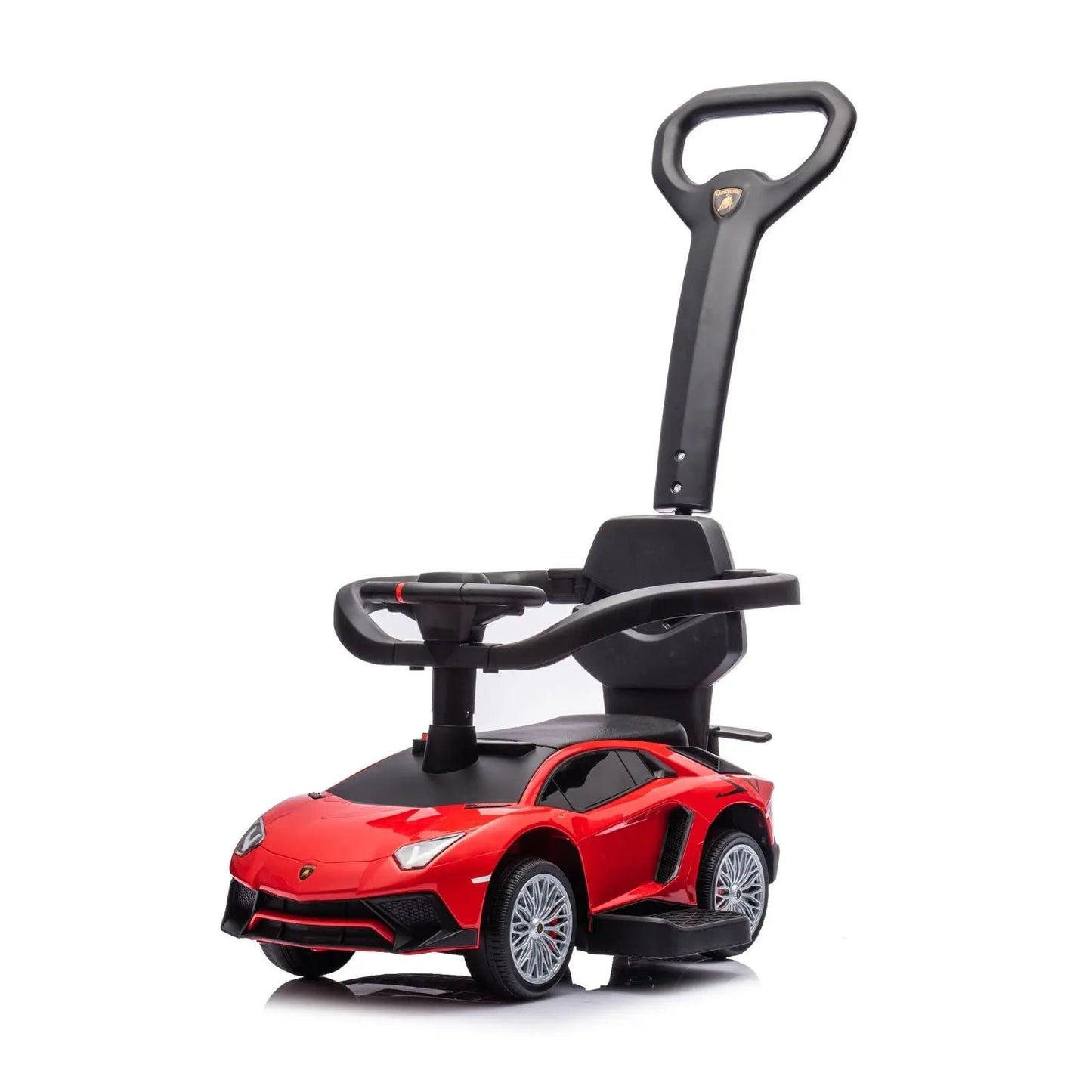 Lamborghini 3-in-1 Kids Push Ride On Toy Car-5