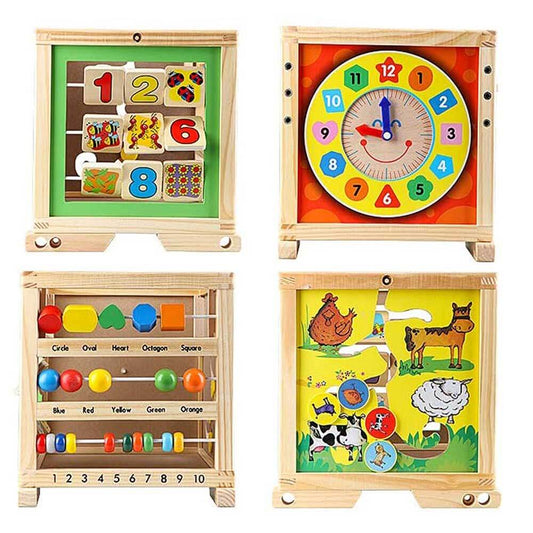 Multifunkční dřevěná pomůcka pro chůzi-1