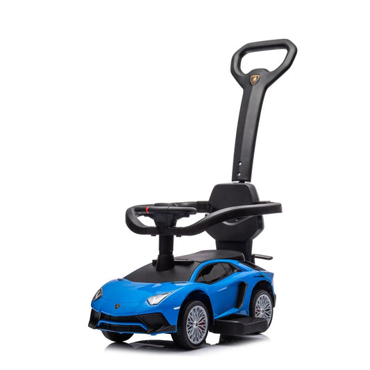 Lamborghini 3-in-1 Kids Push Ride On Toy Car-0